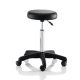 Čierny základný otočný stolička so smart funkciou a pohyblivým podstavcom