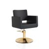 Gold Hair King kadernícky stolička - okrúhla základňa