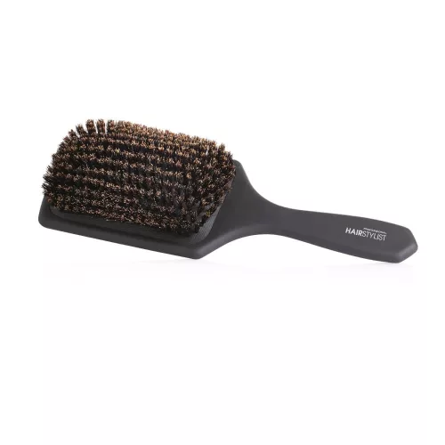 Hair Stylist kefa s nylon a divia štetkami pre dokonalé úpravy vlasov