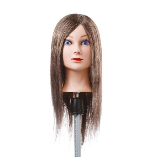 Babaflóra s dlhými bielymi syntetickými vlasmi - 50 cm