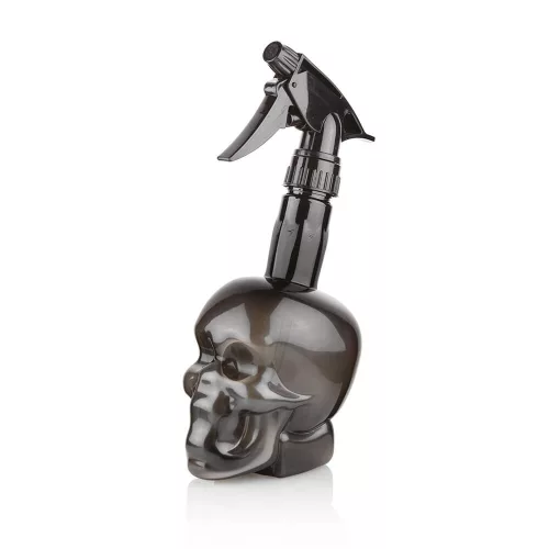 Barber Skull šedá fľaša na vodu 500ml