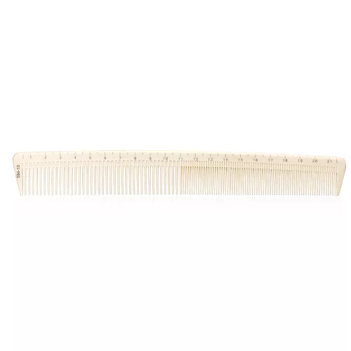 Hrebeň na strihanie vlasov s mierkami 22 cm