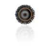 Kefovanie s Carbon Argan Magic 32mm kefa pre lesklé a zdravé vlasy