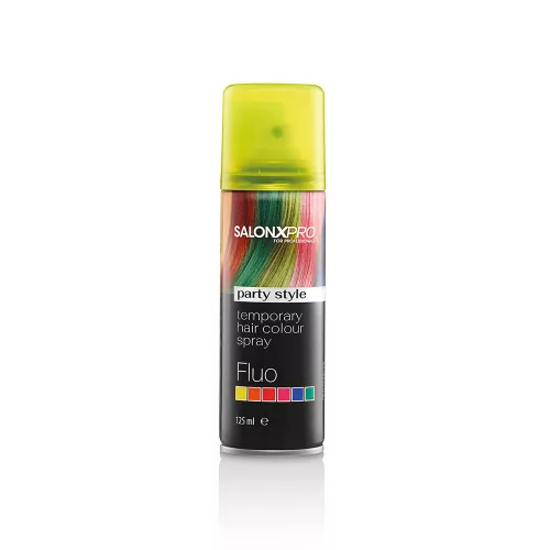 Hair Color Fluo Yellow neonová žltá farba na vlasy sprej