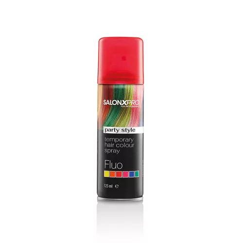 Hair Color Fluo Red neon červený sprej na vlasy