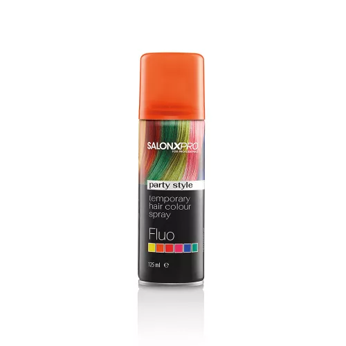 Hair Color Fluo Orange neonový oranžový sprej na vlasy