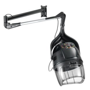 Record 1200 sušič vlasov - čierny, nástenný dizajn